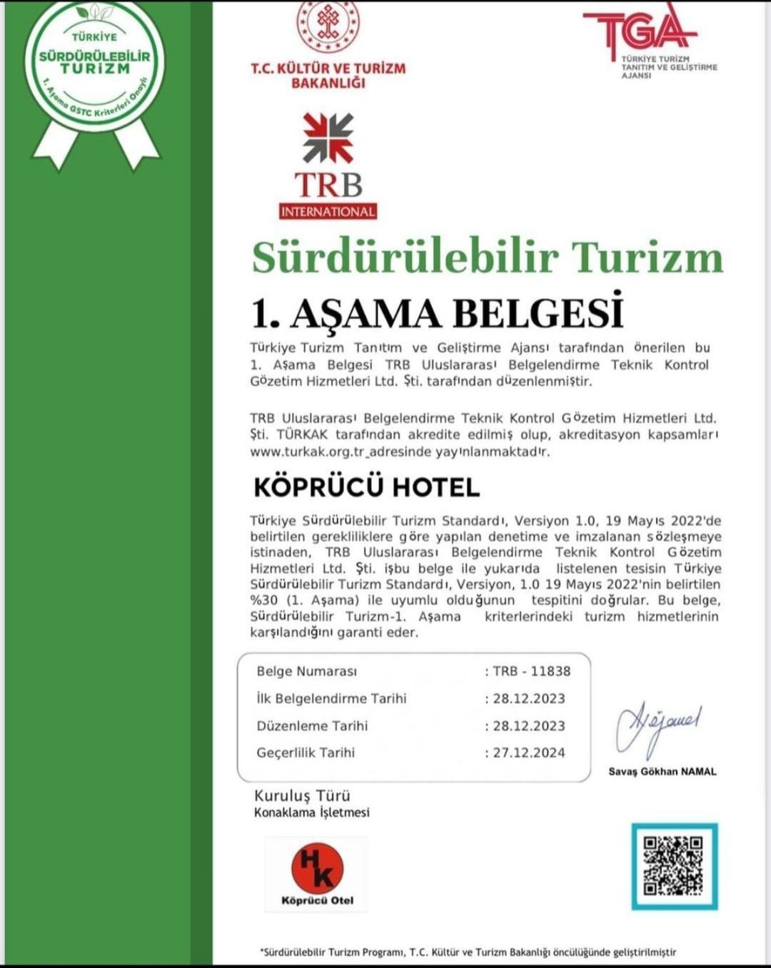 Koepruecue Hotel Diyarbakır Exteriér fotografie